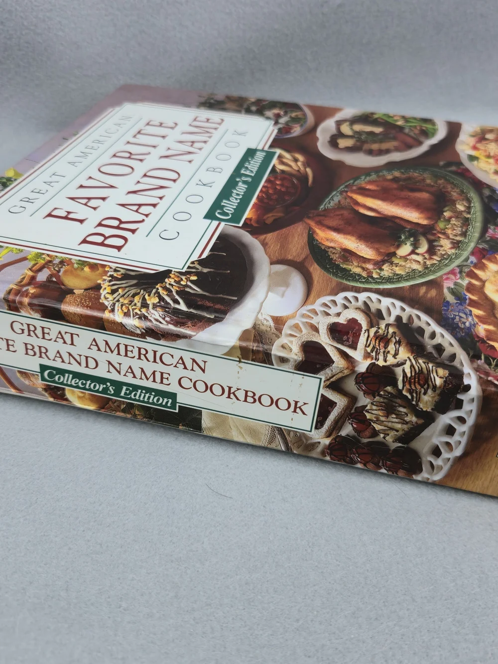 Vintage 1993 Great American Favorite Brand Name Cookbook Collector's Edition